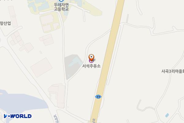 만남주유소 위치 지도 — 경기도 화성시 만세구 장안면 포승향남로 1237 (사곡리)