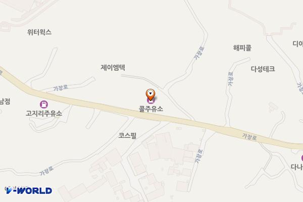 (주)주은에너지 위치 지도 — 경기도 화성시 효행구 정남면 가장로 319 (고지리)