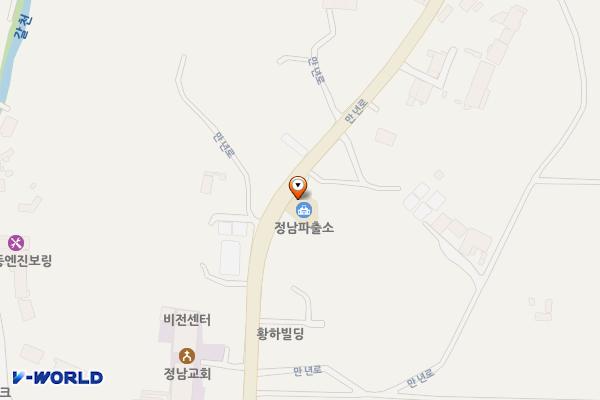 정남파출소 위치 지도 — 경기도 화성시 효행구 정남면 괘랑리 901-1