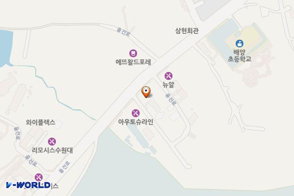 농산물센터 위치 지도 — 경기도 화성시 효행구 봉담읍 서봉산길 9 (덕리, 화성농산물센터)