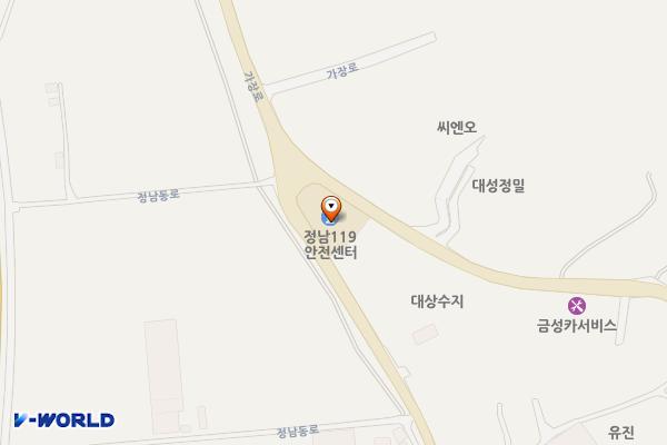 정남119안전센터-1 위치 지도 — 경기도 화성시 효행구 정남면 정남동로 514 (고지리, 정남 소방파출소)