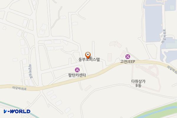 동부주유소 위치 지도 — 경기도 화성시 만세구 팔탄면 마당바위로 111 (구장리)