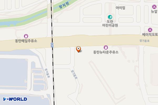 동탄뉴타운충전소 위치 지도 — 경기도 화성시 경기동로 228 (장지리)