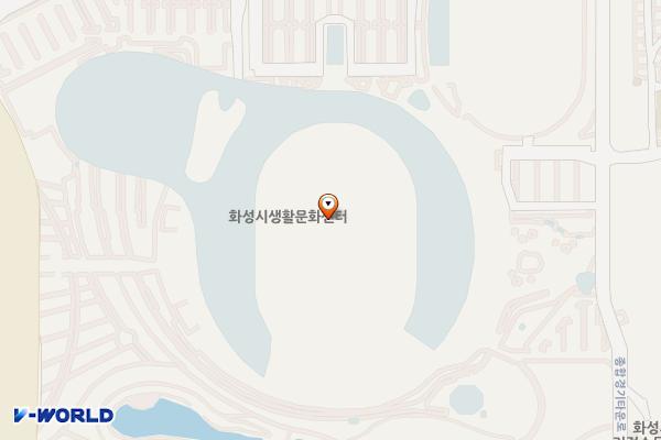 화성종합경기타운(실내체육관) 위치 지도 — 경기도 화성시 만세구 향남읍 향남로 470 (도이리, 화성종합경기타운)