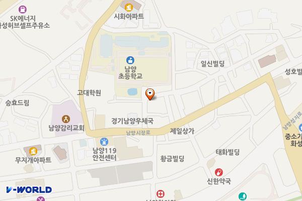 남양시장 공중화장실 위치 지도 — 경기도 화성시 만세구 남양읍 남양시장로55번길 8