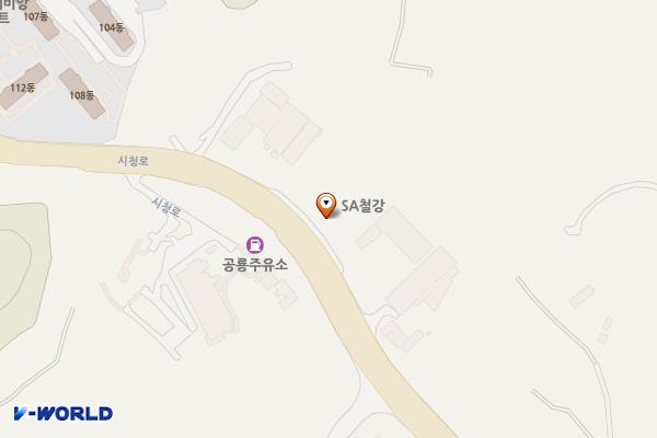 행정타운오일뱅크 위치 지도 — 경기도 화성시 만세구 남양읍 시청로 275 (무송리)