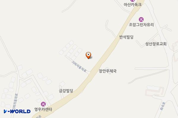 사곡주유소 위치 지도 — 경기도 화성시 만세구 장안면 기아자동차로 747 (사곡리)