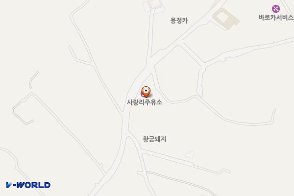 사랑리주유소 위치 지도 — 경기도 화성시 만세구 장안면 사랑길 80 (사랑리)