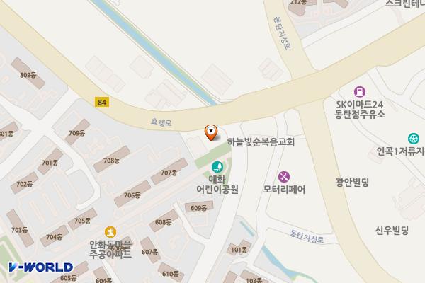 (주)영광주유소 위치 지도 — 경기도 화성시 병점구 효행로 1144 (병점동)