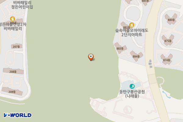 구봉산 근린공원 위치 지도 — 경기도 화성시 동탄구 병점1로 110