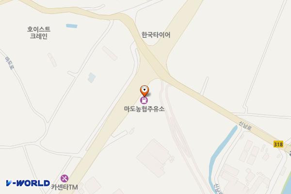 쌍송주유소 위치 지도 — 경기도 화성시 만세구 마도면 마도공단로 149 (쌍송리)
