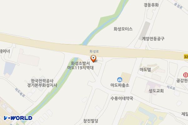 마도면 버스정류장 위치 지도 — 경기도 화성시 만세구 마도면 석교리 229-18