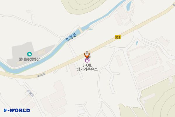 (주)흥운상기리주유소 위치 지도 — 경기도 화성시 효행구 봉담읍 주석로 995 (상기리)