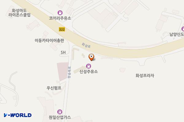 신성주유소 위치 지도 — 경기도 화성시 만세구 팔탄면 푸른들판로 586 (구장리)