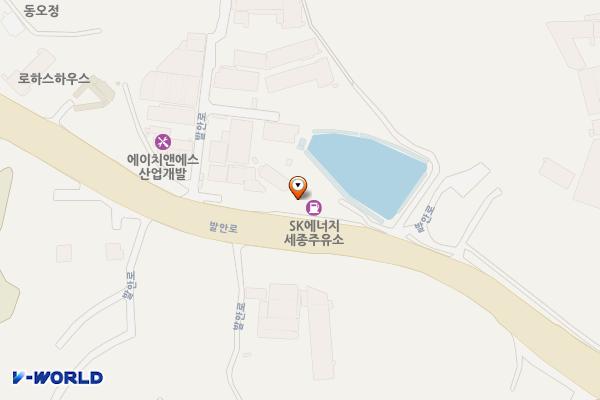 세종주유소 위치 지도 — 경기도 화성시 만세구 향남읍 발안로 341 (동오리)