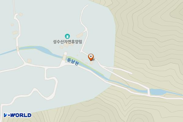 성수산왕의숲방문자센터주차장 위치 지도 — 전북특별자치도 임실군 성수면 성수산길 371