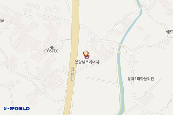 현대오일뱅크(주)직영 봉담셀프주유소 위치 지도 — 경기도 화성시 효행구 봉담읍 삼천병마로 862 (당하리)