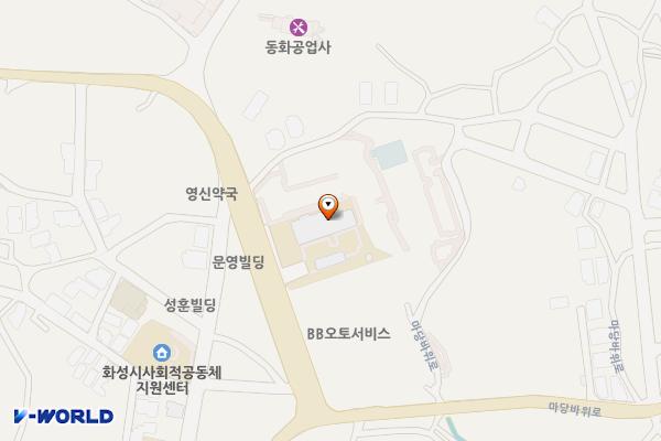 팔탄면사무소 위치 지도 — 경기도 화성시 만세구 팔탄면 구장길 14