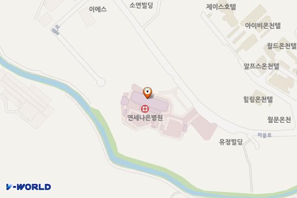 연세나은병원 위치 지도 — 경기도 화성시 만세구 팔탄면 버들로 1576 (월문리, 연세 나은 병원)