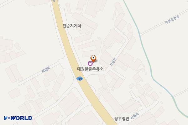 대원주유소 위치 지도 — 경기도 화성시 만세구 팔탄면 서해로 1322-3 (창곡리, 대원주유소)