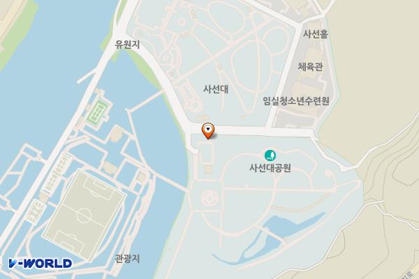 사선대 조각공원 주차장 위치 지도 — 전북특별자치도 임실군 관촌면 사선2길 68-8