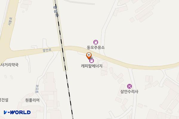 캐피탈충전소 위치 지도 — 경기도 화성시 만세구 향남읍 발안로 450 (동오리)