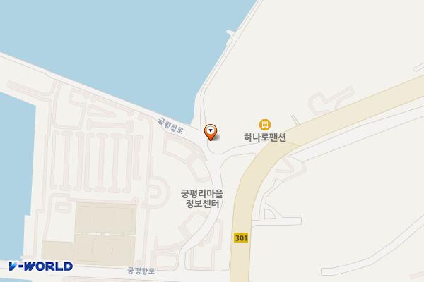 궁평항 입구 공중화장실 위치 지도 — 경기도 화성시 만세구 서신면 궁평항로 1069-9 (궁평리, 궁평리어촌체험 안내소)