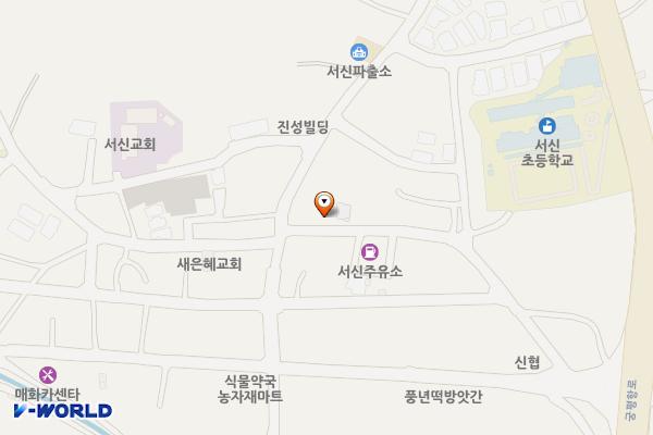 서신우체국 위치 지도 — 경기도 화성시 만세구 서신면 매화3길 5 (매화리)