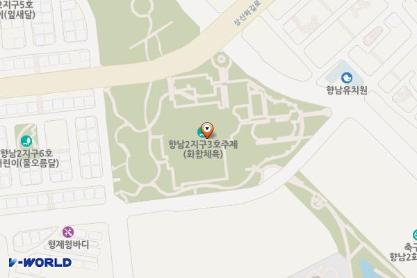 화합공원 위치 지도 — 경기도 화성시 만세구 향남읍 상신리 1254