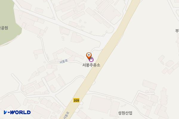 신화에너지문학주유소 위치 지도 — 경기도 화성시 만세구 향남읍 서봉로 745 (동오리)