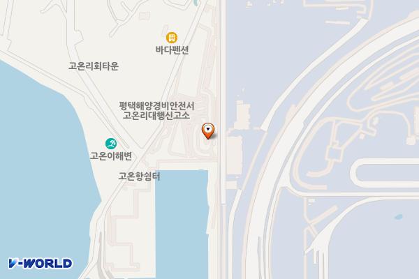 고온항 쉼터 공중화장실 위치 지도 — 경기도 화성시 만세구 우정읍 매향선창길 71 (매향리, 해양오염 방제장비 비축기지)
