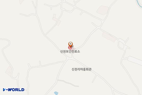 신천보건진료소 위치 지도 — 경기도 화성시 만세구 송산면 신천길 85 (신천리, 신천리 보건소)