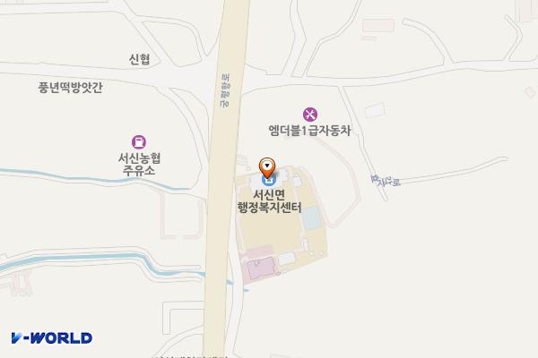 서신면사무소 위치 지도 — 경기도 화성시 만세구 서신면 궁평항로 1702 (매화리, 서신면사무소)