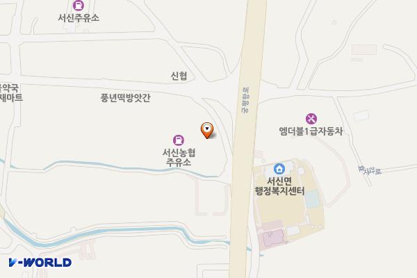 서신농협주유소 위치 지도 — 경기도 화성시 만세구 서신면 궁평항로 1705 (매화리)