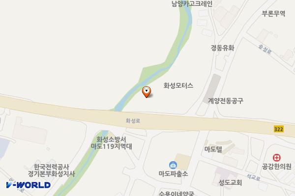 마도농업협동조합주유소 위치 지도 — 경기도 화성시 만세구 마도면 화성로 776 (두곡리)