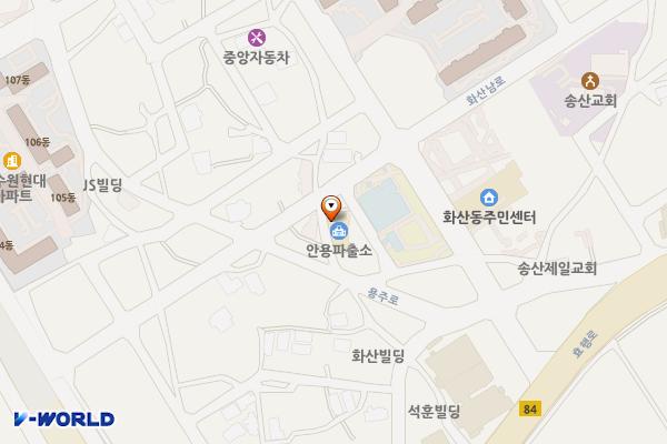 안용파출소 위치 지도 — 경기도 화성시 병점구 용주로32번길 4