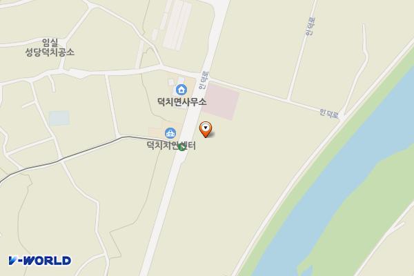 덕치면복지회관 주차장 위치 지도 — 전북특별자치도 임실군 덕치면 인덕로 1398