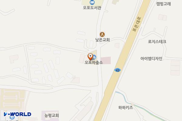오포동부파출소 위치 지도 — 경기도 광주시 오포로 869