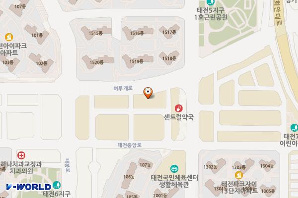 서원프라자3 위치 지도 — 경기도 광주시 벼루개로 36