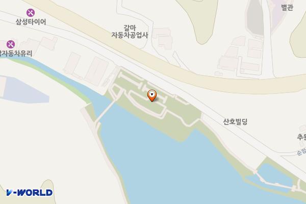 중대물빛공원 분수대 화장실 위치 지도 — 경기도 광주시 순암로 307