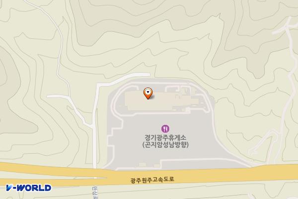 경기광주주유소 및 충전소(상행선) 위치 지도 — 경기도 광주시 곤지암읍 만삼로 211
