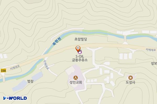 금용주유소 위치 지도 — 경기도 광주시 이배재로 373