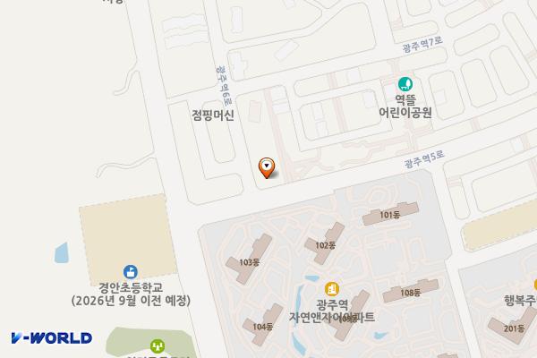 이찬빌딩 위치 지도 — 경기도 광주시 광주역6로 2