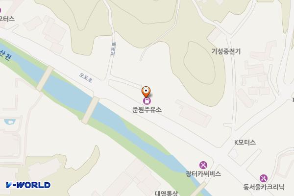 준원주유소 위치 지도 — 경기도 광주시 오포로 257