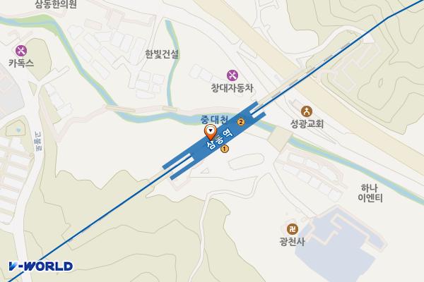 삼동역 화장실 위치 지도 — 경기도 광주시 순암로 451