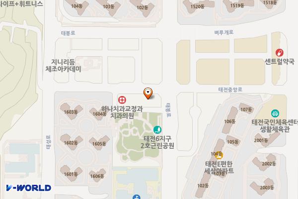 스카이가든 위치 지도 — 경기도 광주시 태전중앙로 20