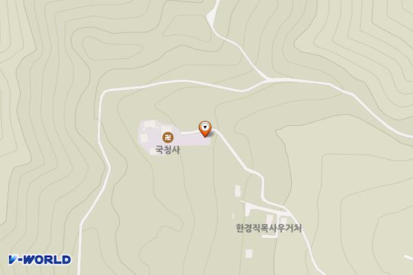 남한산성도립공원 국청사 위치 지도 — 경기도 광주시 남한산성로 780번길 101