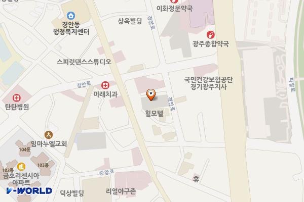 경안동 공영주차장 공중화장실 위치 지도 — 경기도 광주시 경안로 13-6
