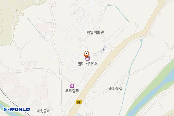 열미ic주유소 위치 지도 — 경기도 광주시 곤지암읍 광여로 233