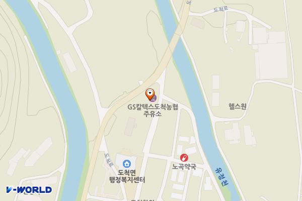 도척농협주유소 위치 지도 — 경기도 광주시 도척면 노곡로 6